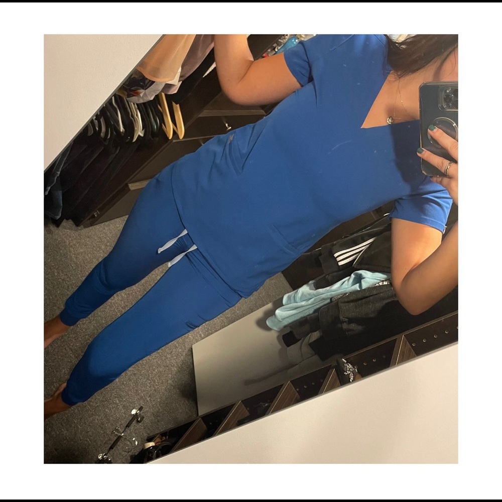 FIGS Royal Blue Small Pants